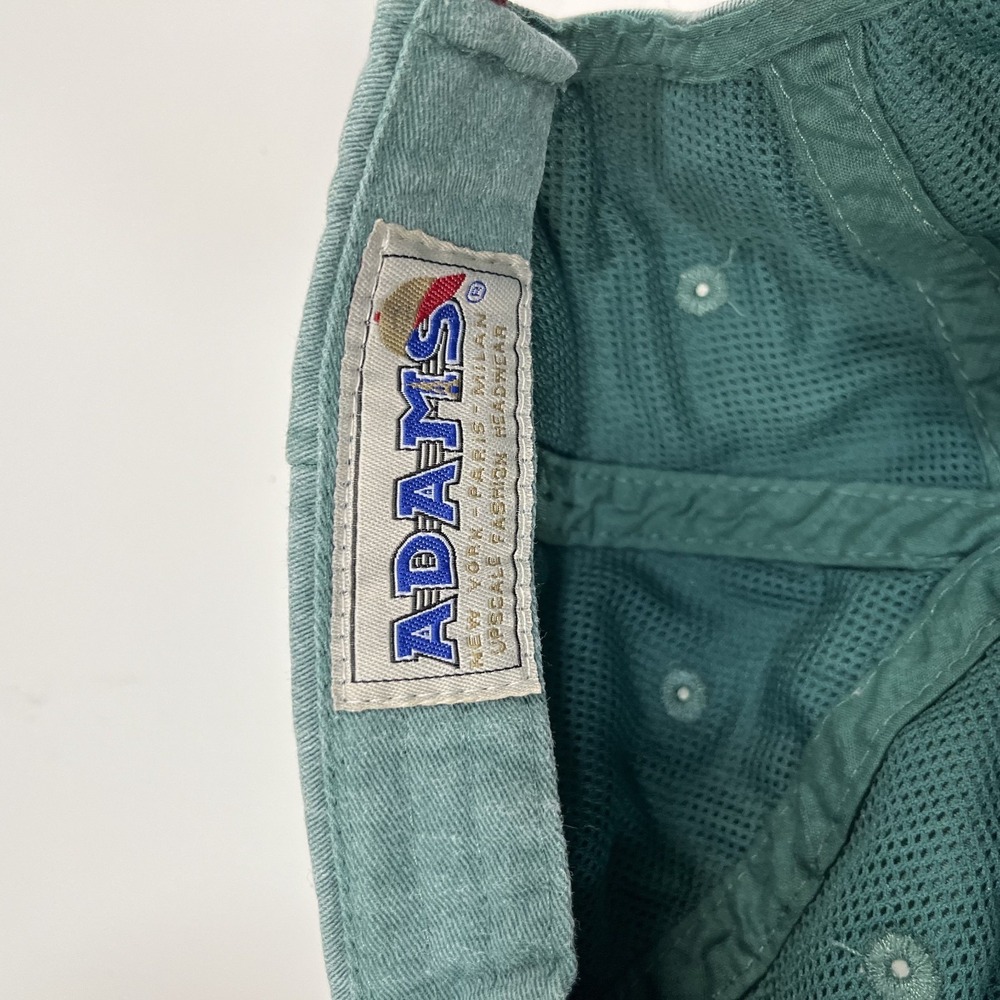 The National Parks Hat Cap Fitted Unisex Green Embroidered Y2K Adams Brand - Picture 7 of 9